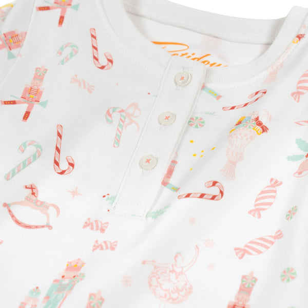 Clara & the Sugar Plum Fairy  Baby Onesie + Hat