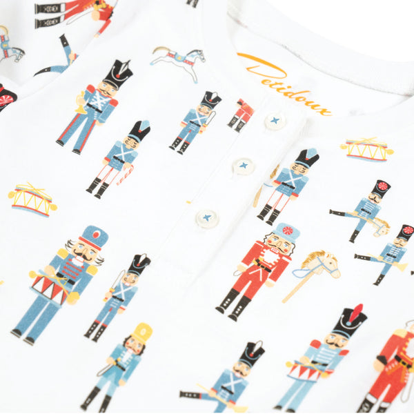 Nutcracker & toy soldiers Baby Onesie+ Hat
