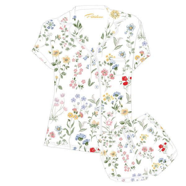 Provence Summer Flowers Women's Pajamas