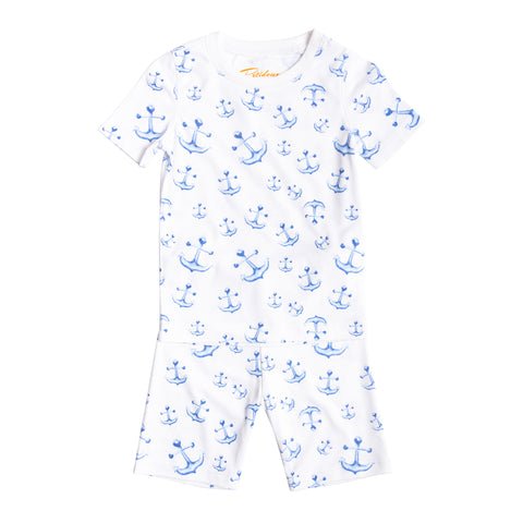 Anchoring in Nantucket – Kids’ Summer Pajamas