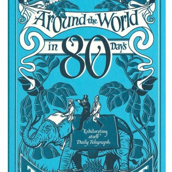 Around the World in 80 Days airplane print