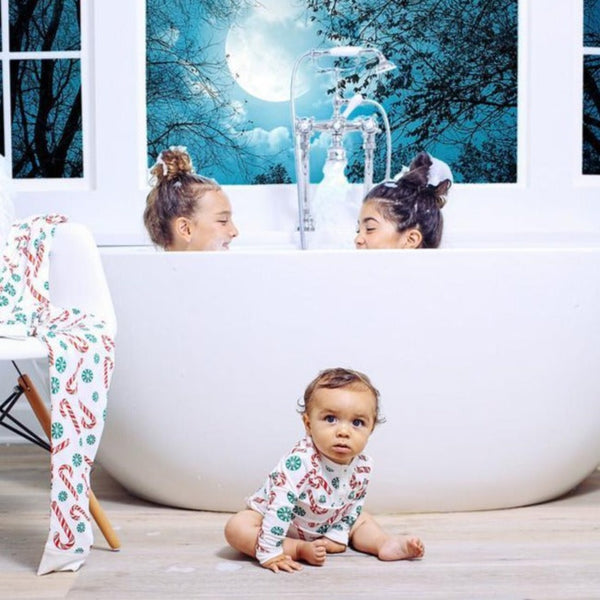 Candy Cane Pajamas - Christmas Pajama Sets baby Brody 