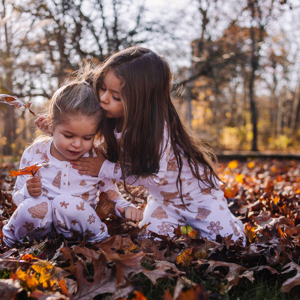 Christmas cookies pajamas baby girl boy  Petidoux pajamas party christmas morning fall autumn 