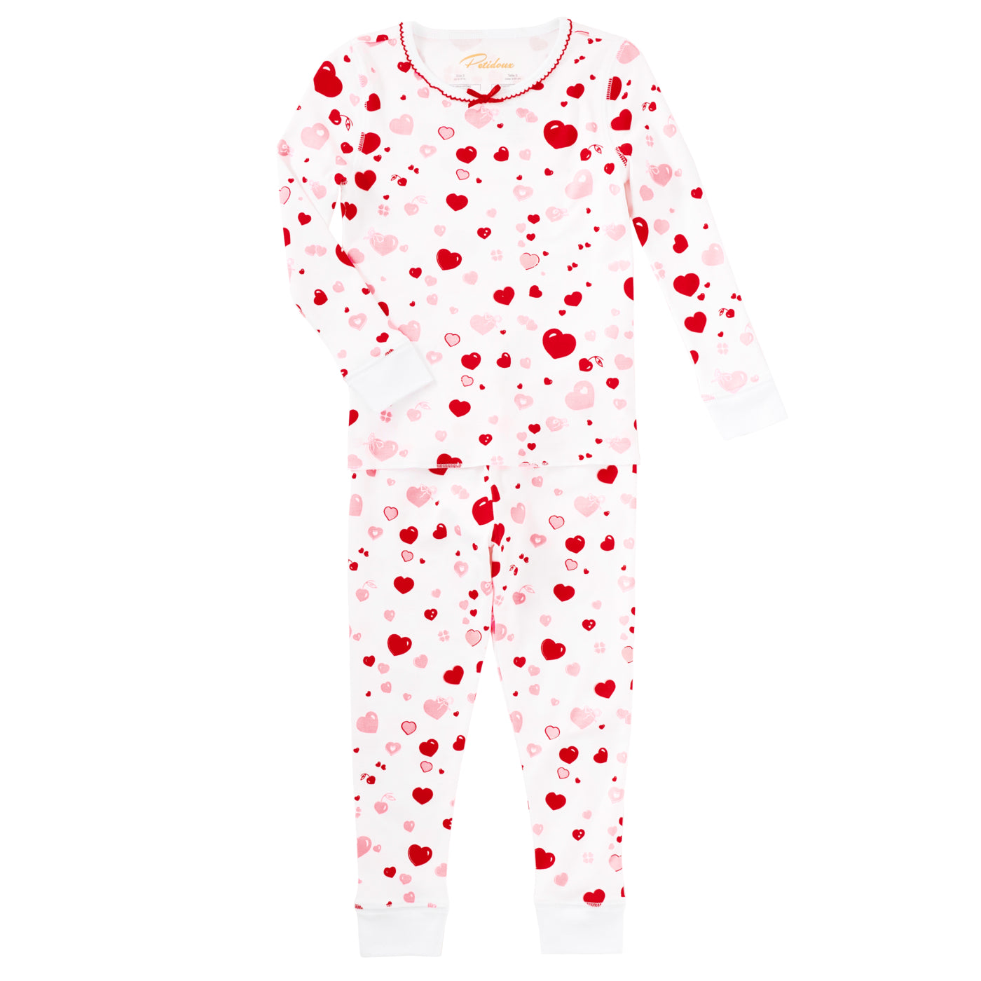 Sweetheart Dream Pajama Set Girls PJs Petidoux
