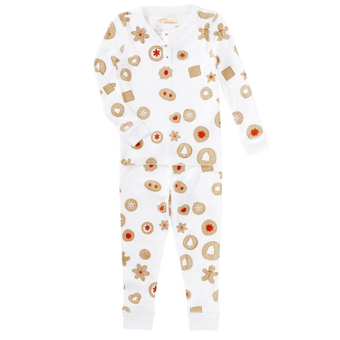 Christmas cookies pajamas pjs Petidoux holiday winter reindeer newborn gift present boys girls cute favorite best quality 