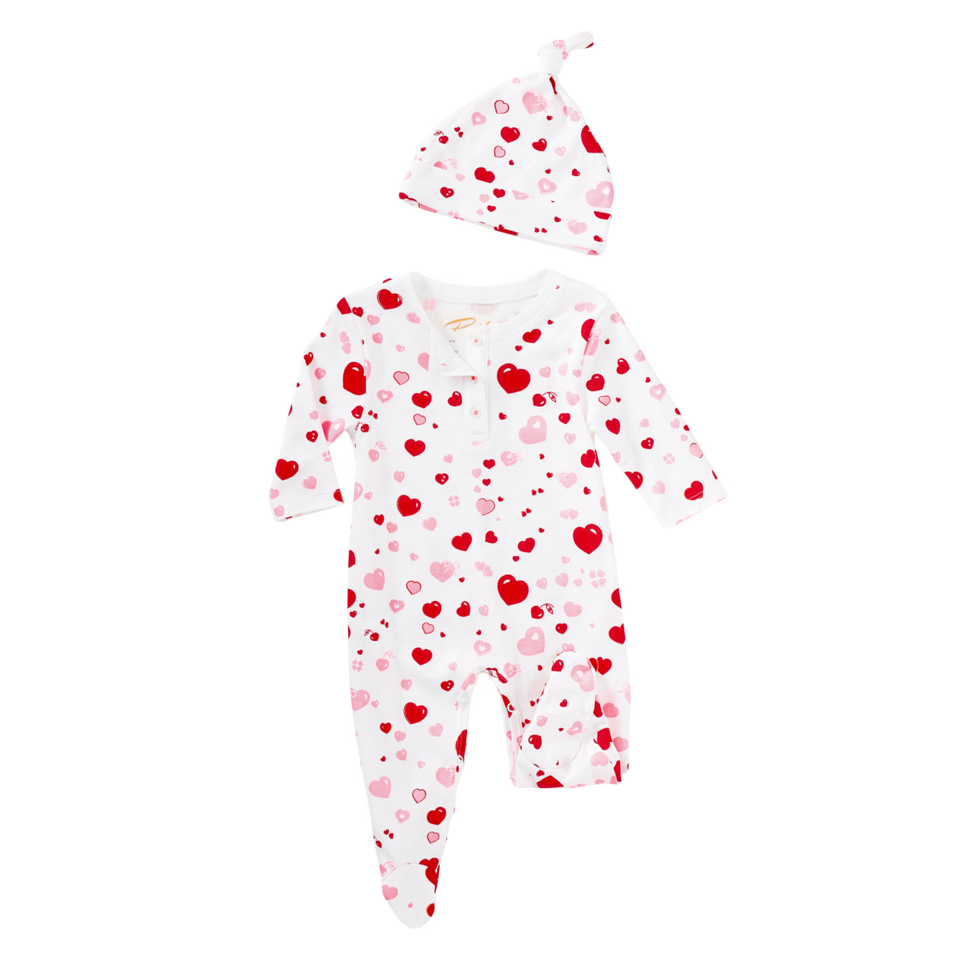 Sweetheart Dreams baby onesie Hat Petidoux