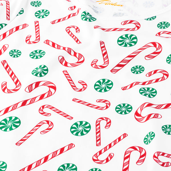 Candy Canes Pajamas Pants Woman